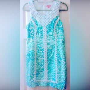 Like new condition🩵 Lilly Pulitzer Macfarlane Shift Dress